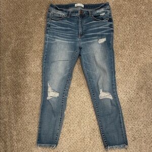 BKE Parker high rise ankle skinny jeans 30